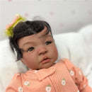 Reborn Baby Doll - African American Vinyl, Shyann Image 1