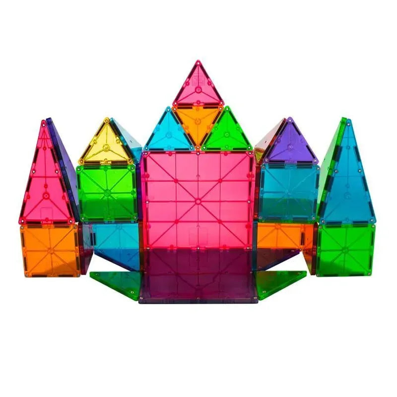 Magnatiles - Classic 32-Piece Magnetic Construction Set Image 2