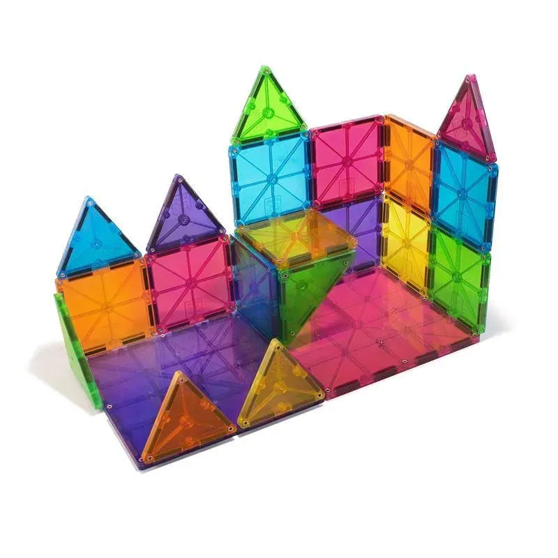 Magnatiles - Classic 32-Piece Magnetic Construction Set Image 6