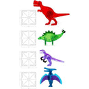 Magnatiles - Dino World 40-Piece Magnetic Construction Set Image 2