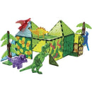 Magnatiles - Dino World XL 50-Piece Magnetic Construction Set Image 7