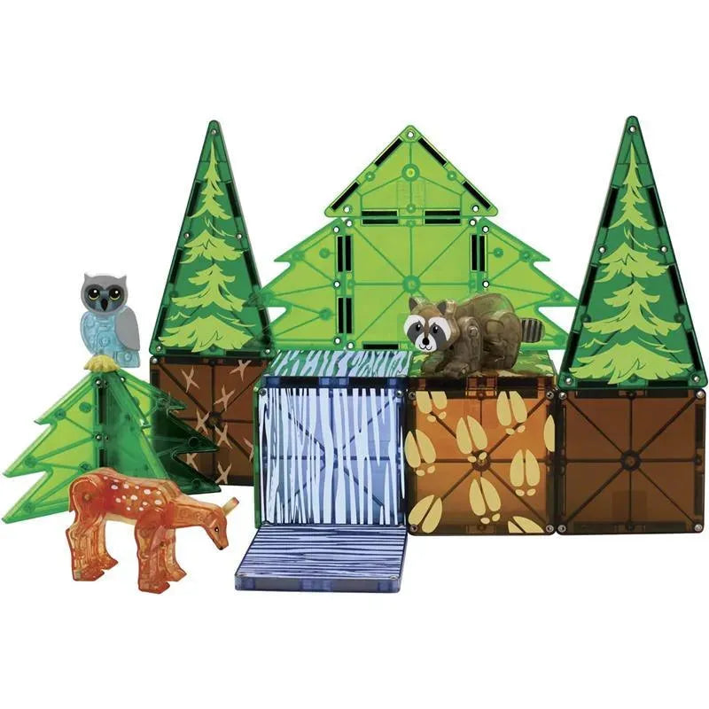 Magnatiles - Forest Animals 25-Piece Magnetic Construction Set Image 5