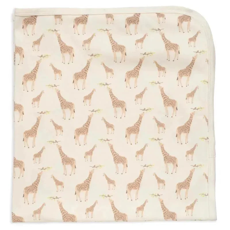 Magnetic Me - Cream Jolie Giraffe Organic Baby Blanket Image 1