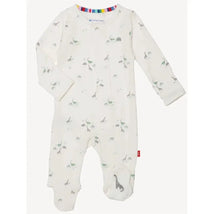 Magnetic Me - Tiny Diny Organic Cotton Baby Footie Image 1