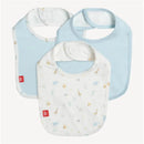 Magnificent Baby - 3Pk Blue Little Bitty Pretty One Bib Image 1