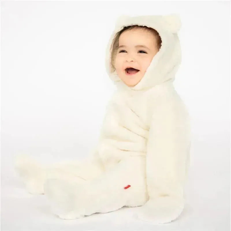 Magnificent Baby - Cloud Minky Pram Sherpa Footie Cloud  Image 1