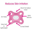 Mam - Comfort Baby Pacifier, 100% Lightweight Silicone, Sterilizer Case, Girl, 0-3 Months Image 9
