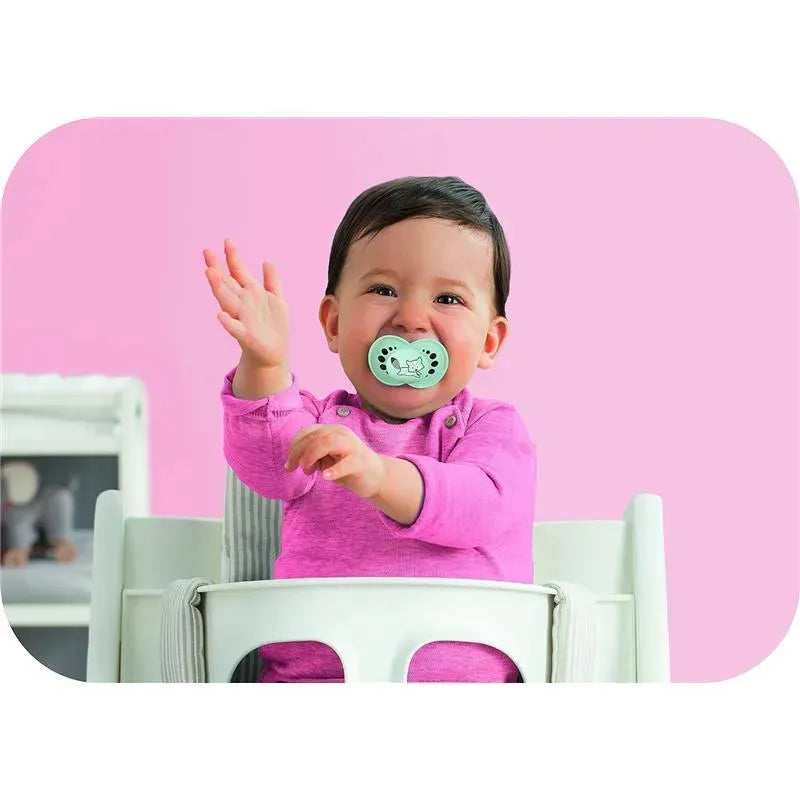 Mam - Matte Deco Pacifier 6-16 Months, Girl Image 6