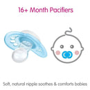 Mam - Matte Non- Deco Pacifier 16+ Months, Girl Image 4