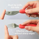 Marcus & Marcus - Game Anatomical Spoon Fork and Knife Elephant 3pcs Image 2