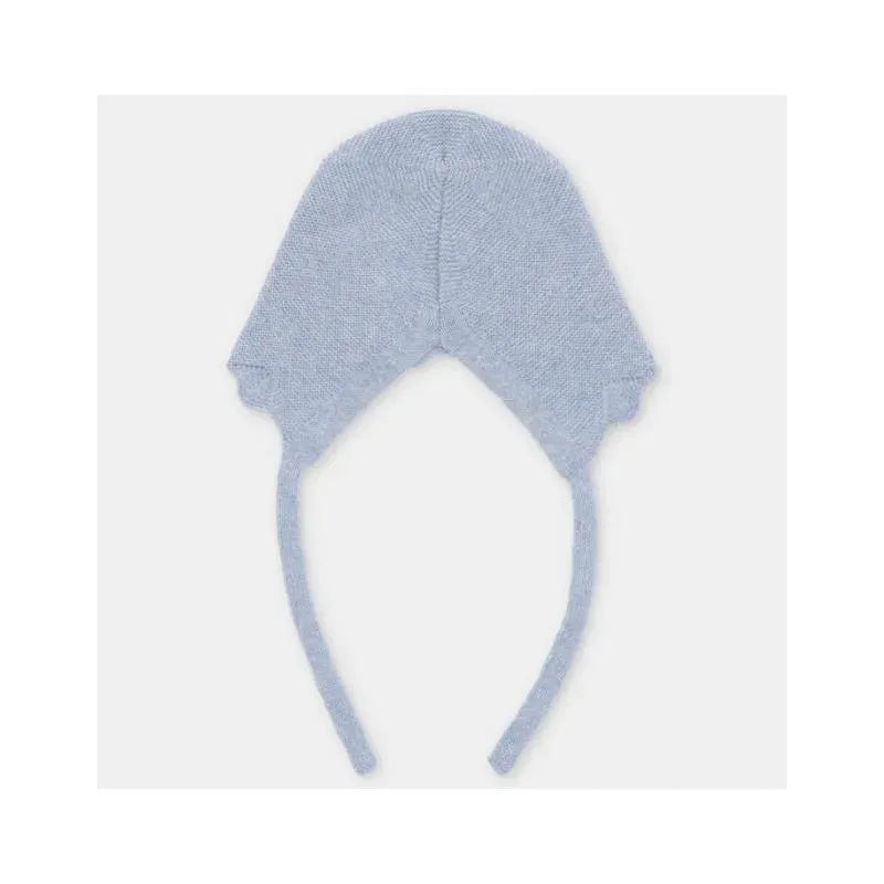 Martin Aranda - Baby Bonnet Knit Nel Blu, White Image 2