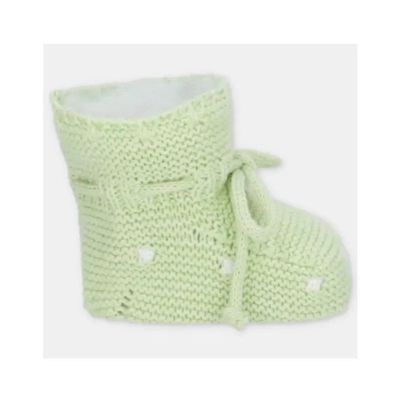 Martin Aranda - Baby Booties Knit Nice, Light Beige Image 2