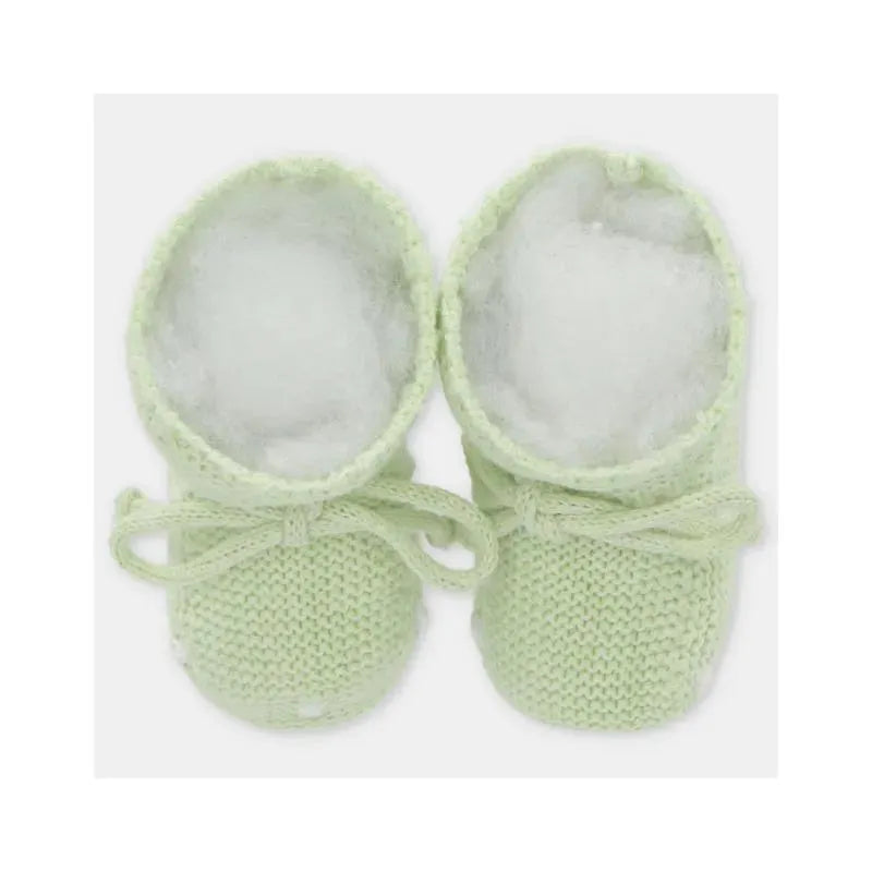 Martin Aranda - Baby Booties Knit Nice, Light Beige Image 3