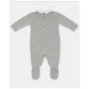 Martin Aranda - Baby Boy Long Romper With Feet Glace, Light Blue Image 2