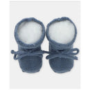 Martin Aranda - Baby Girl Knit Booties Garden, Rosa Palo Image 2