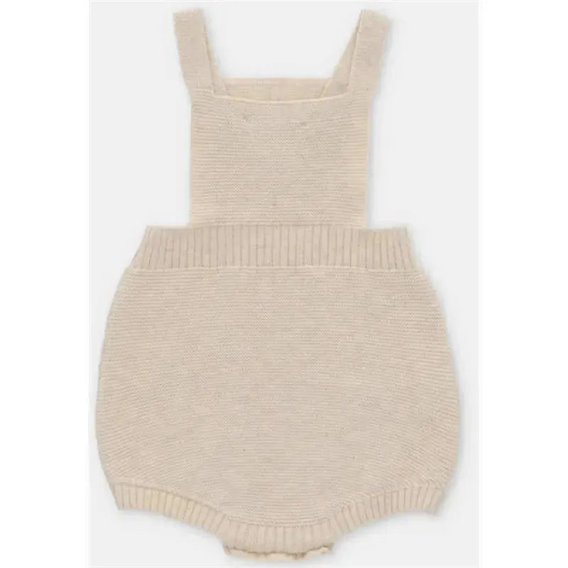 Martin Aranda - Baby Knit Overalls Gold Light Beige Image 2