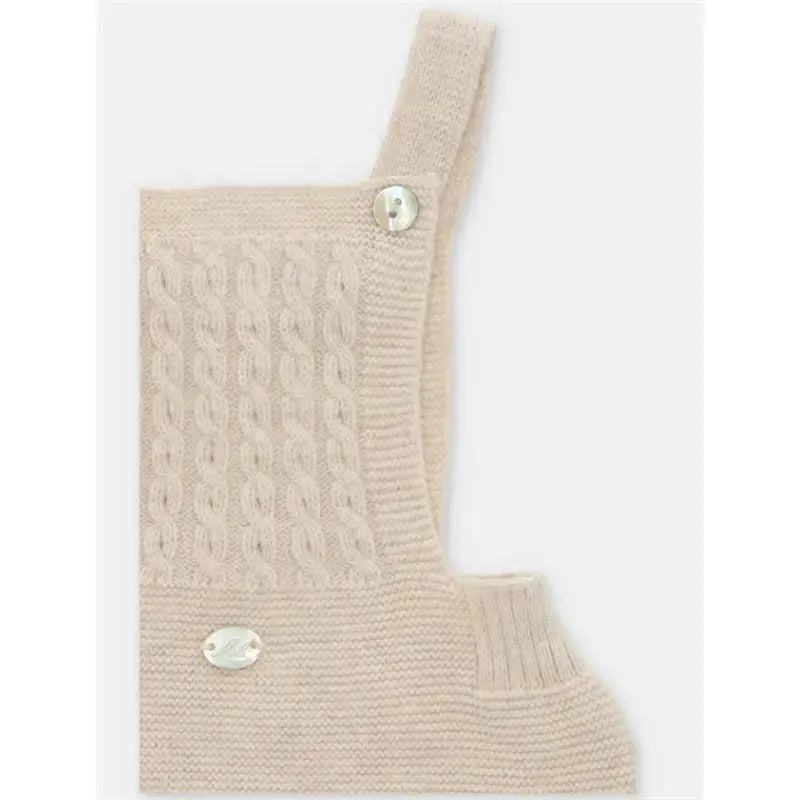 Martin Aranda - Baby Knit Overalls Gold Light Beige Image 3