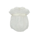 Martin Aranda - Baby Short Romper Woven Plumeti Nuage, Ivory Image 2