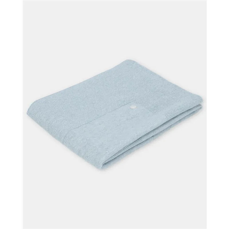 Martin Aranda - Knit Blanket Ciel, Blue Grey Image 1