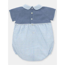 Martin Aranda - Short Romper Noto Blue Francia Image 2