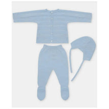 Martin Aranda - Take Me Home Set Sweater, Leggings & Bonnet Dolcezza, Light Blue Image 2