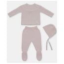 Martin Aranda - Take Me Home Set Sweater, Leggings & Bonnet Dolcezza, Light Pink Image 1