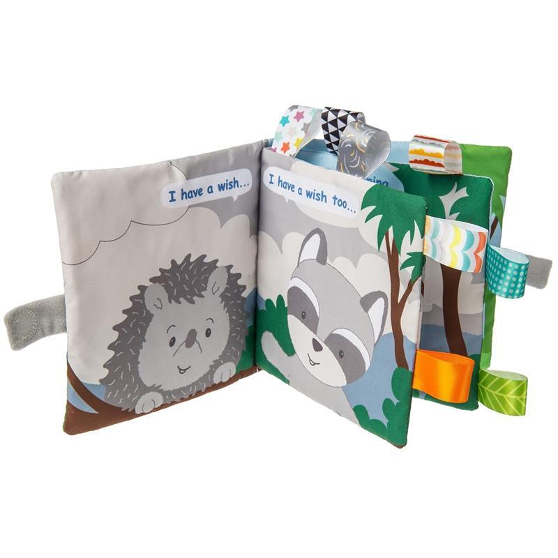 Mary Meyer - Taggies Touch & Feel Soft Cloth Book with Crinkle Paper & Squeaker, Heather Hedgehog  Image 3