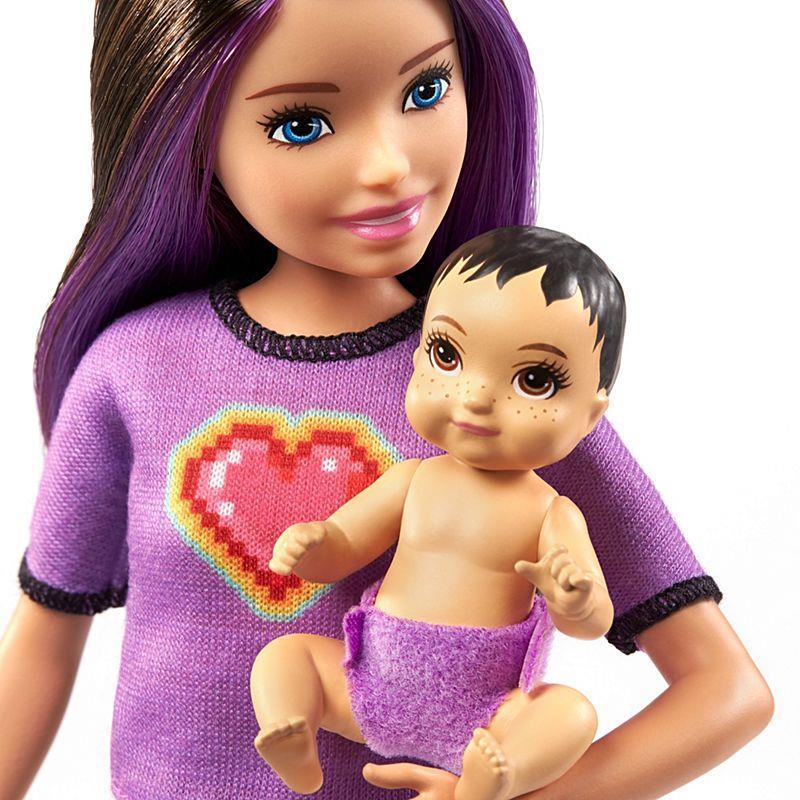 16 Scale Dollhouse Miniature Barbie Doll Lady Man Purple LV Handbag Bag Toy  (2) - Barbie Collectibles