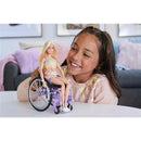 Mattel - Barbie Fashionista + Wheelchair  Image 2