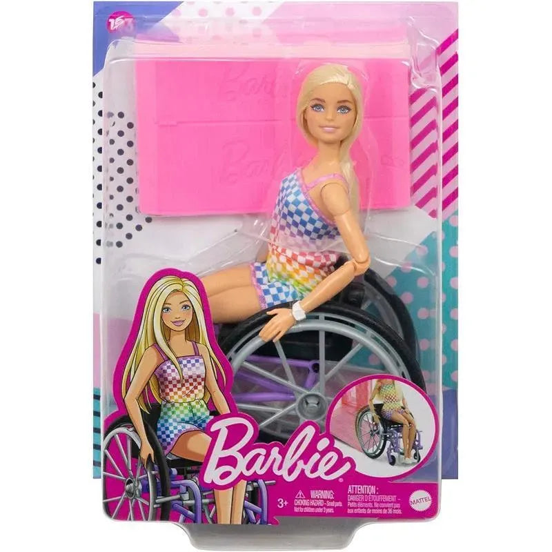 Mattel - Barbie Fashionista + Wheelchair  Image 6