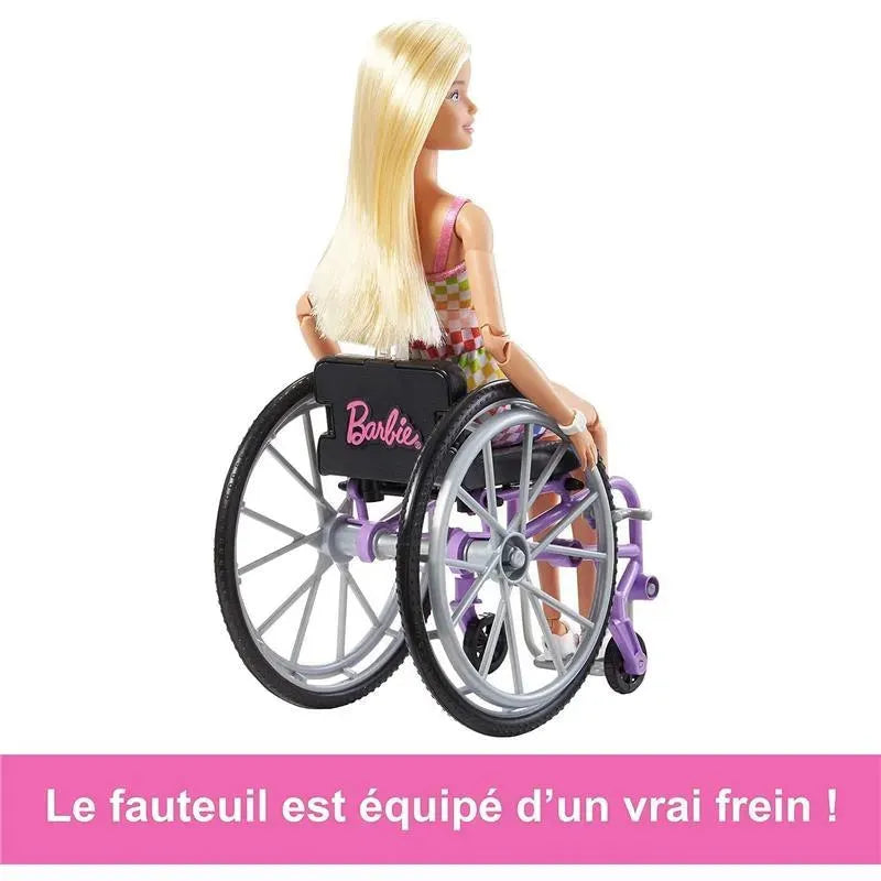 Mattel - Barbie Fashionista + Wheelchair  Image 7