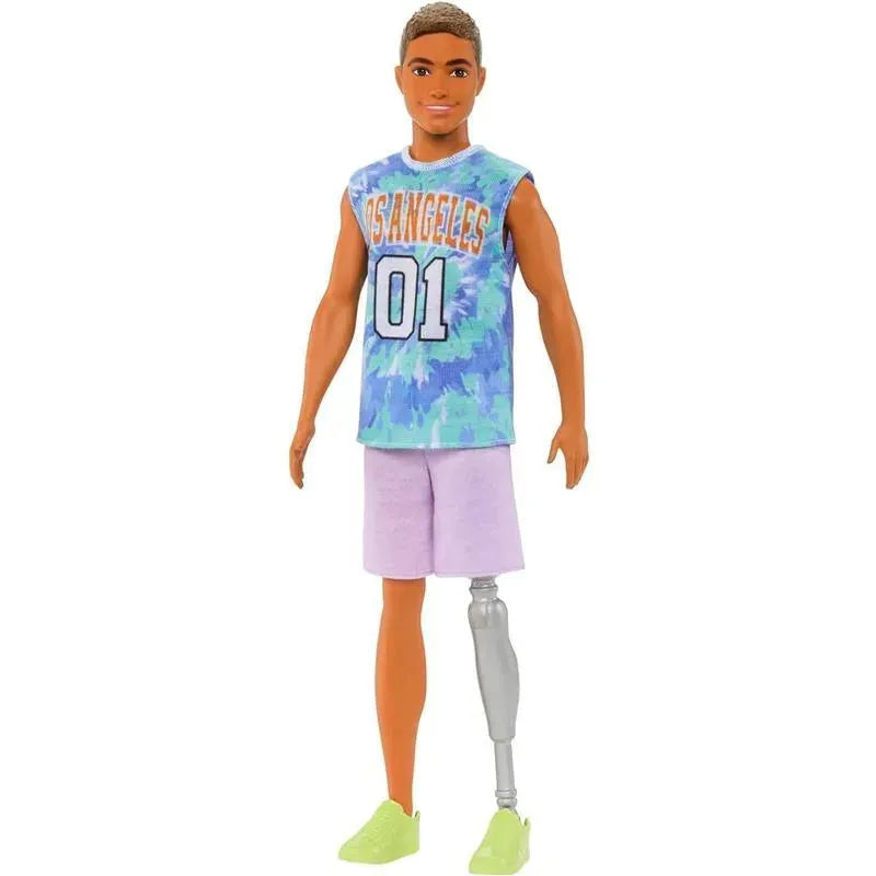 Mattel - Barbie Ken Fashionista Doll, Los Angeles Jersey Image 1