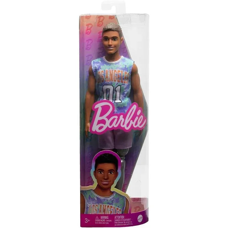 Mattel - Barbie Ken Fashionista Doll, Los Angeles Jersey Image 6