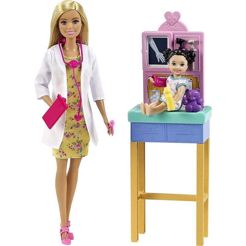 Barbie Doll Laundry Day Routine - Toy Washing Machine Laundry Mat Playset 