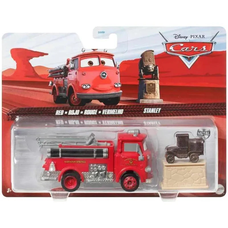 Mattel - Cars Character Cars, Vermelho + Stanley Image 4