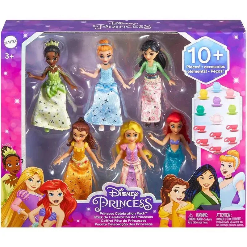 Mattel - Disney Princess Princess Party 6-Pack Image 6