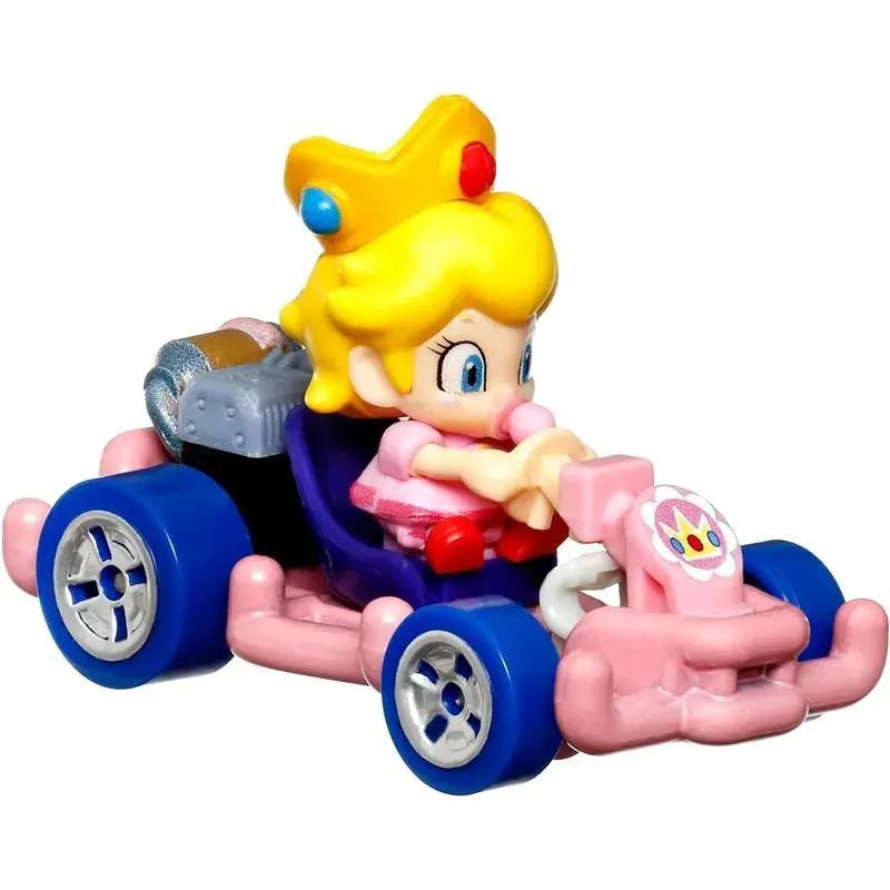 Mattel - Hw Mario Kart, Baby Peach Image 1