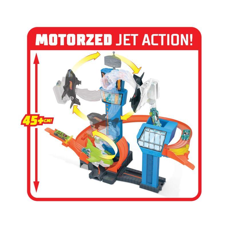 Mattel Hot Wheels Jet Jump Airport Play Set Image 4