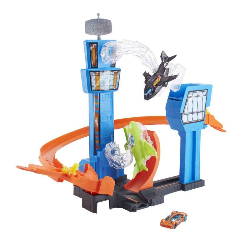 Mattel Hot Wheels Jet Jump Airport Play Set Image 5