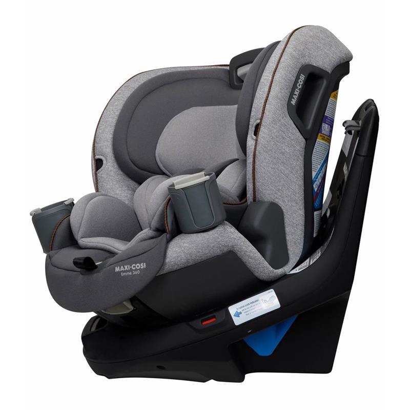 Maxi Cosi Emme 360 All-in-One Convertible Car Seat Midnight Black