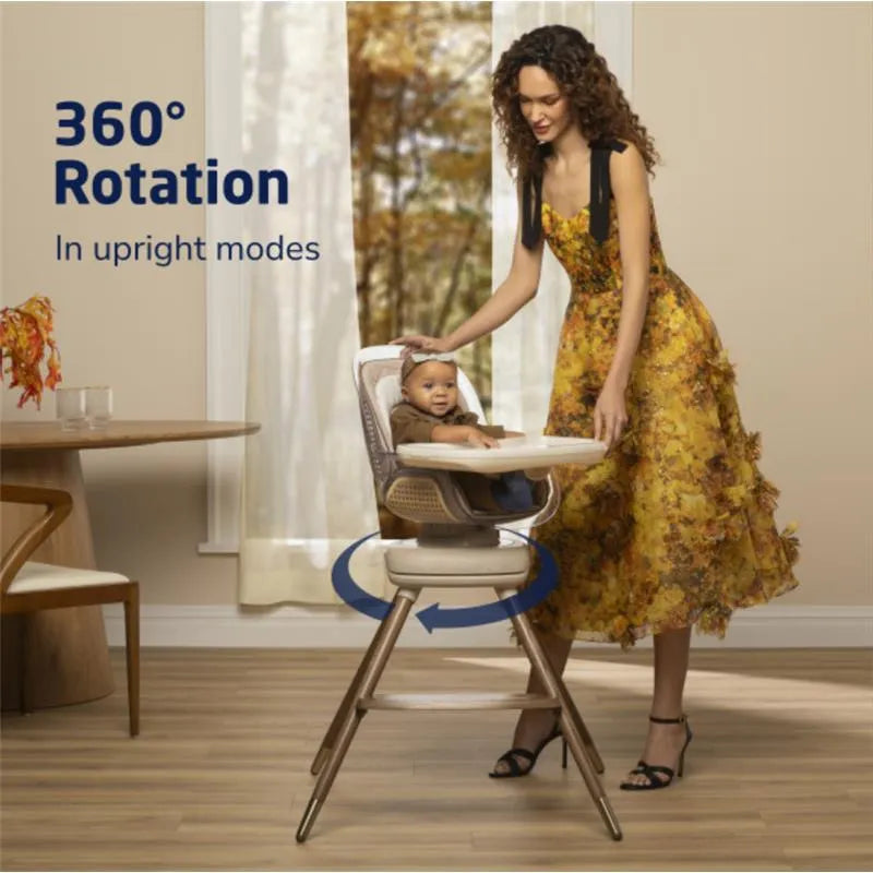 Maxi-Cosi - Kiskadee 360 Rotating Highchair Kindred Collection, Natural Heritage Image 4