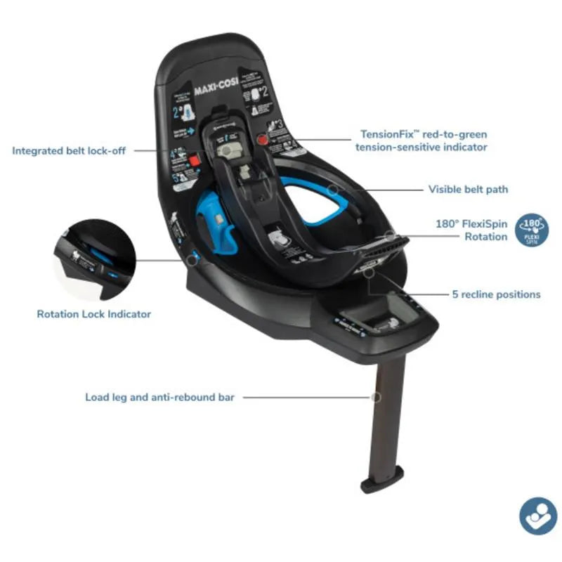 Maxi-Cosi - Peri 180° Rotating Infant Car Seat Base Image 2