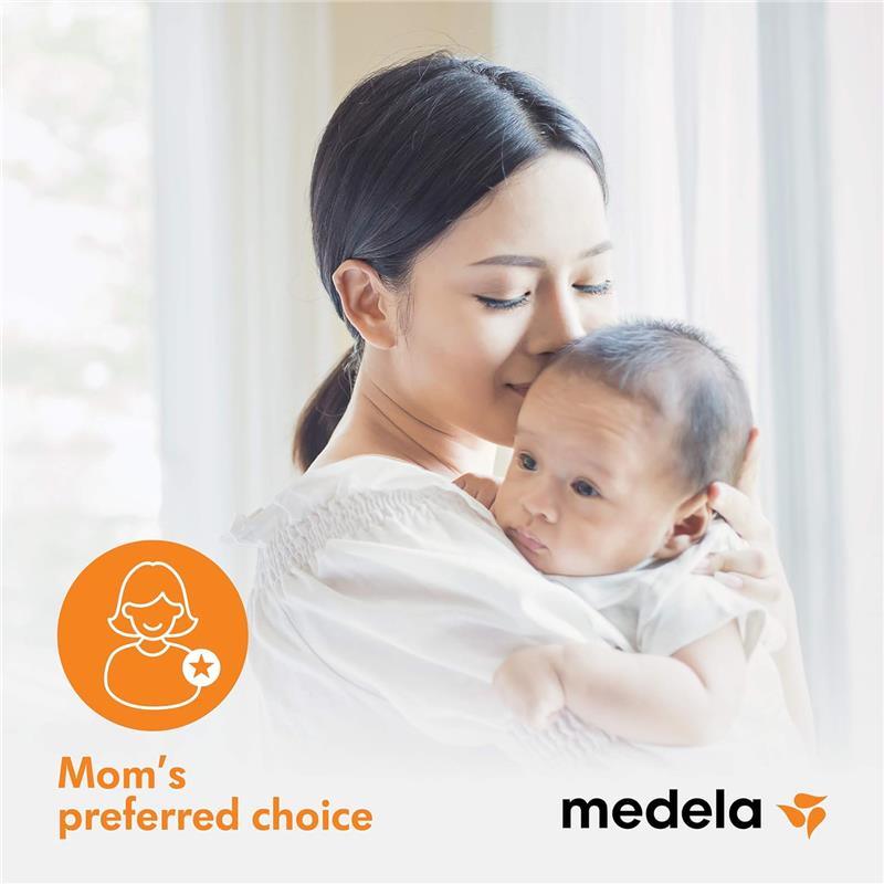  Medela Manual Breast Pump Bundle with Storage Bags and  Disposable Nursing Pads : Baby