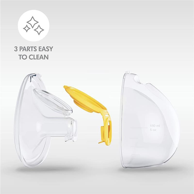 Medela Freestyle Hands-Free Pumping Made Easy Bundle | Breast Pump and Keep  Cool Ultra Bra, Chai, Small