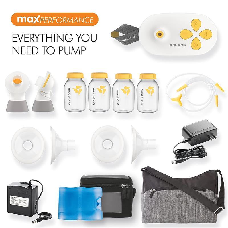  Medela Freestyle Hands-Free Breast Pump  Wearable &  PersonalFit Flex Replacement Connectors, 2 per Count, Compatible with Pump  in Style MaxFlow : Baby