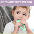 Melii - Baby Teethers, 100% Food Grade Silicone, Multiple Textures, BPA Free, Dino & Shark Image 4