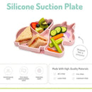 Melii - Divided Silicone Suction Plate, Unicorn Image 6