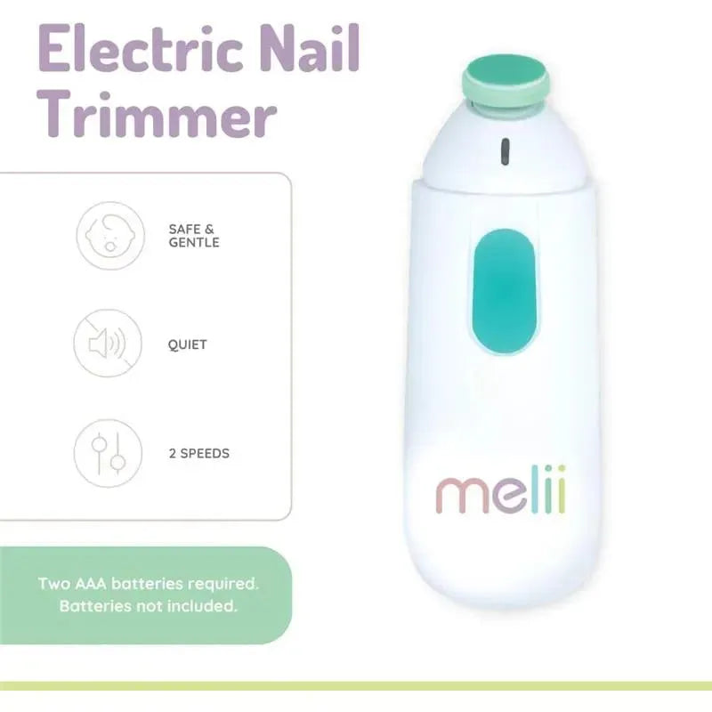 Melii - Electric Nail File, Safe Trimmer & Clipper Image 1