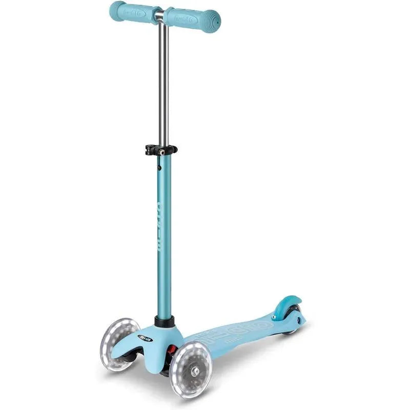 Micro Kickboard - Mini2Grow LED Wheels, 4in1 Scooter, for Kids Ages 1-6, Blue Image 1