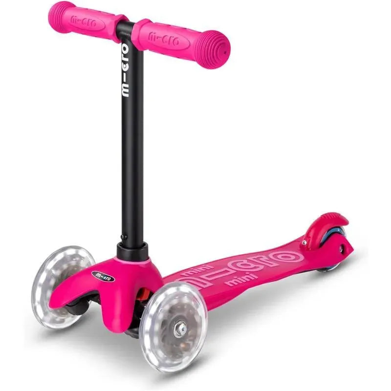 Micro Kickboard - Mini2Grow LED Wheels, 4in1 Scooter, for Kids Ages 1-6, Pink Image 2